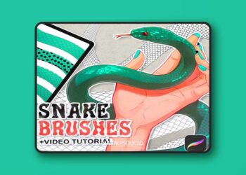 Snake Brushes for Procreate