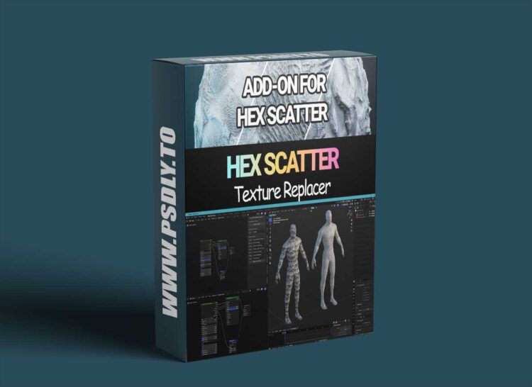 Superhivemarket - Hex Scatter Textures Replacer Addon v1.5 1 Superhivemarket - Hex Scatter Textures Replacer Addon v1.5