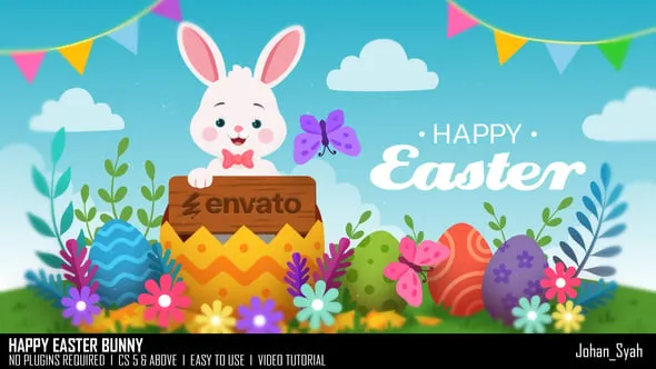 Videohive - Happy Easter Bunny - 57660578 1 Videohive - Happy Easter Bunny - 57660578