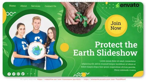 Videohive - Protect the Earth Warning Slideshow - 57798332 1 Videohive - Protect the Earth Warning Slideshow - 57798332