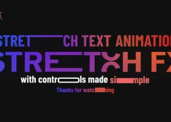 Videohive - Stretch Text Animation - 57647723