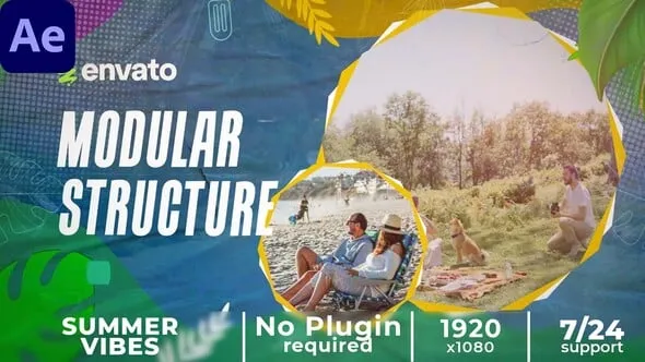 Videohive - Summer Vibes Slideshow - 57692146 1 Videohive - Summer Vibes Slideshow - 57692146