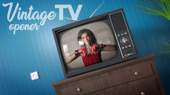 Videohive - Vintage TV - 22068320 1 Videohive - Vintage TV - 22068320