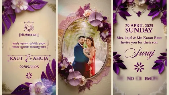 Videohive - Wedding Invitation - 57795883 1 Videohive - Wedding Invitation - 57795883