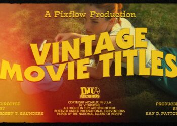Pixflow - Animated Vintage Movie Titles