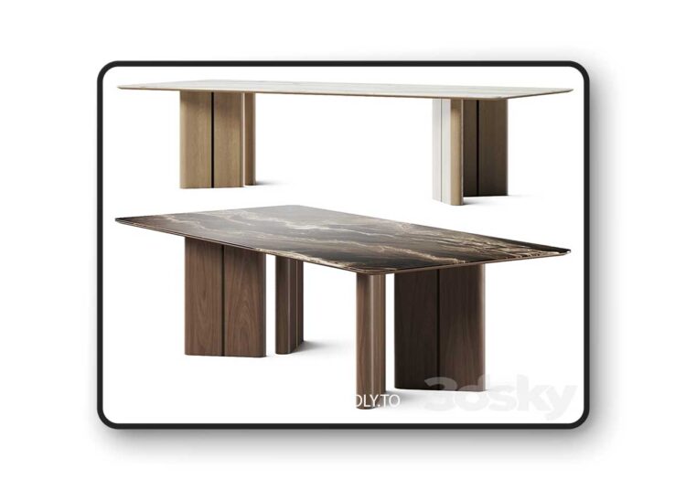 3dsky Pro - Laskasas Ponza Dining Tables 1 3dsky Pro - Laskasas Ponza Dining Tables