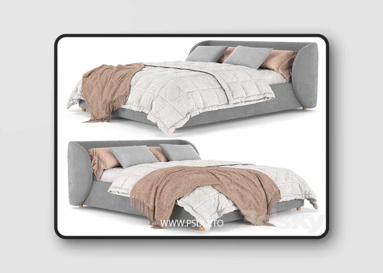 3dsky Pro - Yuna bed from Divan ru / Yuna bed by divan ru 1 3dsky Pro - Yuna bed from Divan ru / Yuna bed by divan ru