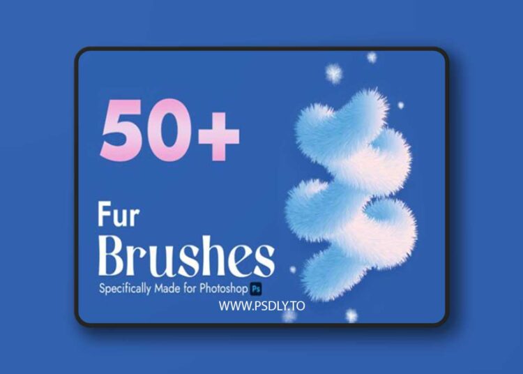 50+ Realistic Fur Brushes Pack for Photoshop 1 50+ Realistic Fur Brushes Pack for Photoshop