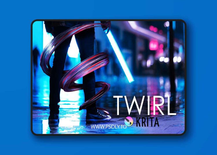 50 Twirl Brushes Pack for Krita 1 50 Twirl Brushes Pack for Krita