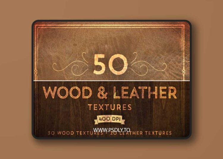 50 Wood & Leather Textures Bundle 22188 1 50 Wood & Leather Textures Bundle 22188