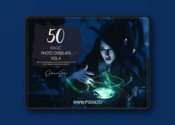 Artstation - 50 Magic Photo Overlays - Vol. 4