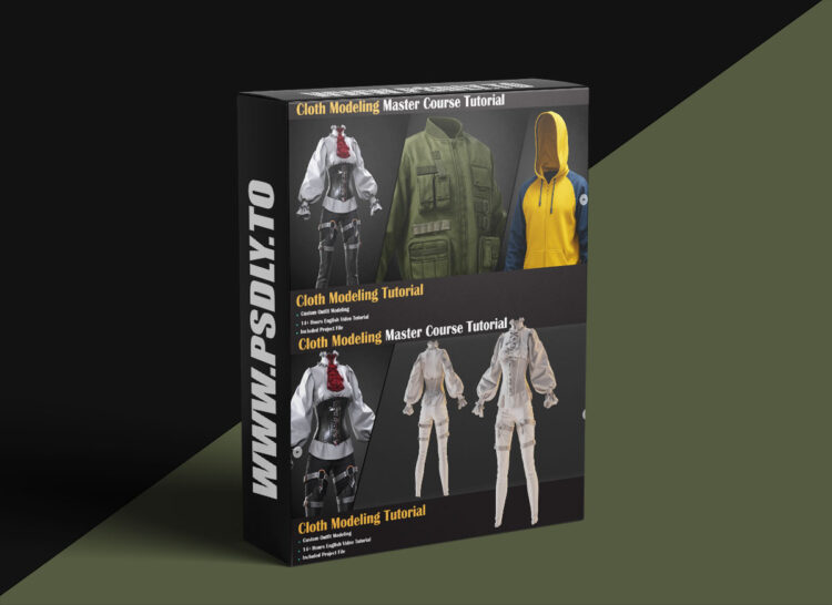 Artstation – Cloth Modeling Master Course Tutorial By Milad Kambari 1 Artstation – Cloth Modeling Master Course Tutorial By Milad Kambari