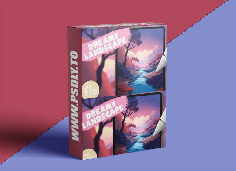 Artwithflo - Procreate Tutorial Dreamy Landscape 1 Artwithflo - Procreate Tutorial Dreamy Landscape