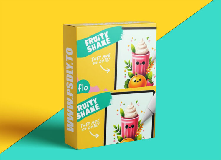 Artwithflo - Procreate Tutorial Fruity Shake 1 Artwithflo - Procreate Tutorial Fruity Shake