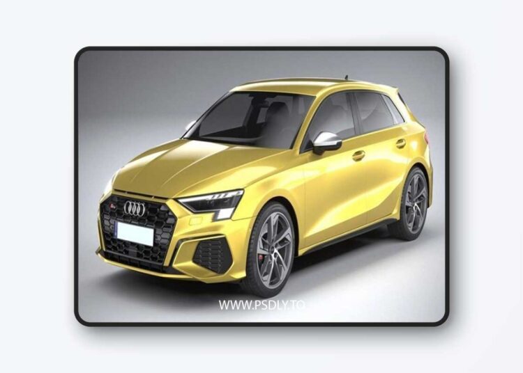 Audi S3 2021 3D Model 1 Audi S3 2021 3D Model
