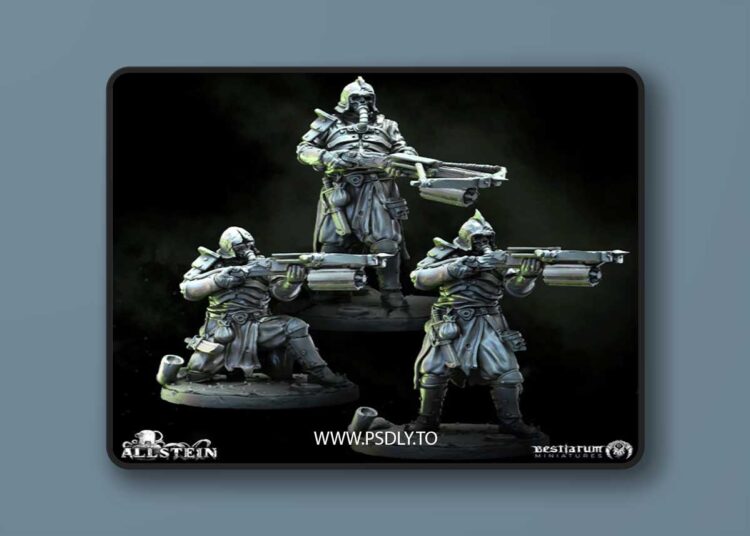 Bane Crossbowmen x 3 – 3D Print Model 1 Bane Crossbowmen x 3 – 3D Print Model