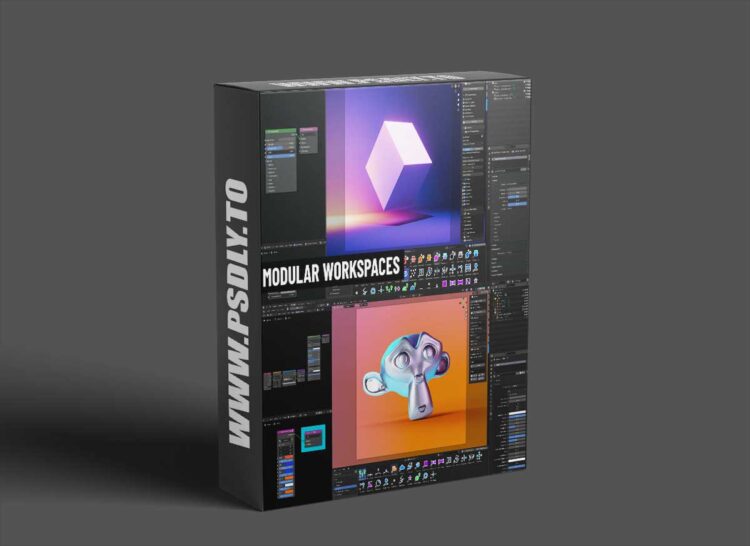 Blender Market - Modular Workspaces 1.9 Library + Blend 4.4 1 Blender Market - Modular Workspaces 1.9 Library + Blend 4.4