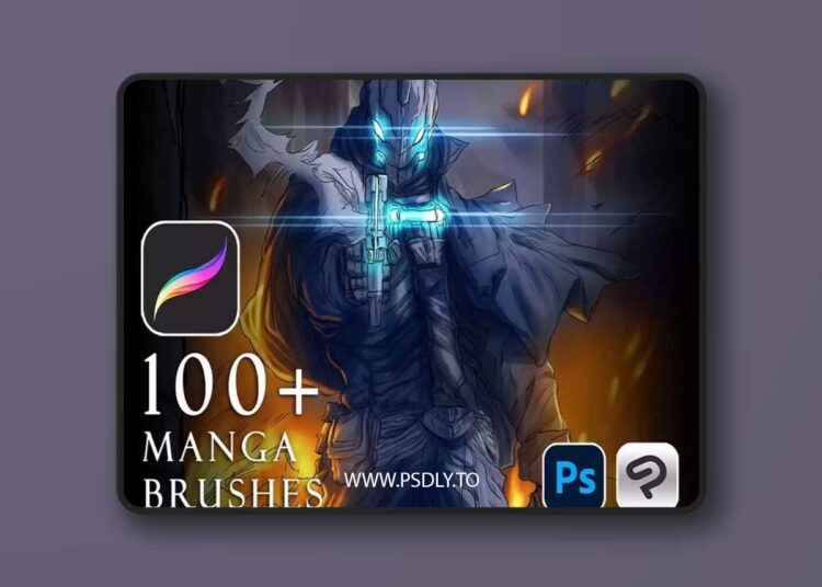 Brushgalaxy - 100 + Anime & Manga Brushes 1 Brushgalaxy - 100 + Anime & Manga Brushes