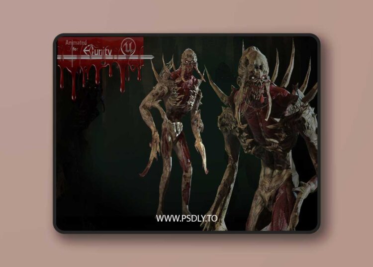 CGTrader - Mutant6 demon 3D Model 1 CGTrader - Mutant6 demon 3D Model