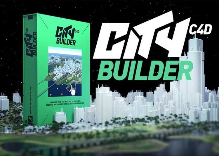City Builder Pro Cinema 4D 1 City Builder Pro Cinema 4D