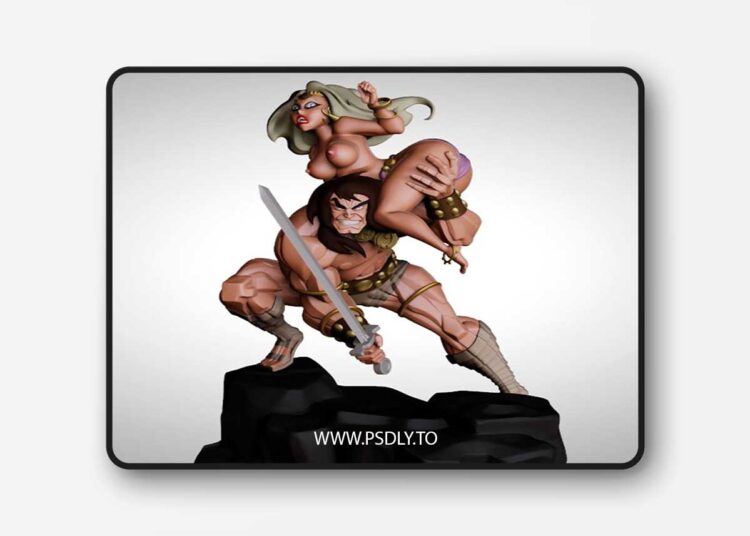 Conan – The Savior – 3D Print 3D Model 1 Conan – The Savior – 3D Print 3D Model