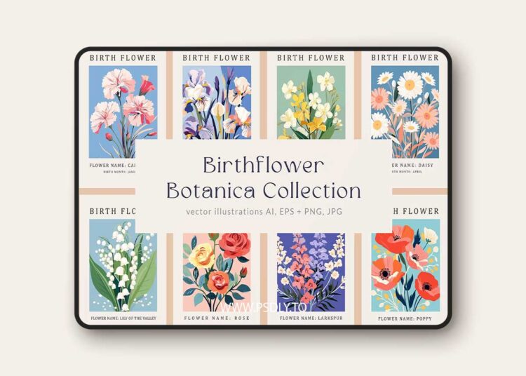 CreativeMarket - Birth Month Flower Market Wall Art 288035907 1 CreativeMarket - Birth Month Flower Market Wall Art 288035907