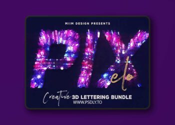 Deeezy - Pixelo – 3D Lettering 17943
