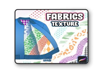 Fabric Texture Patterns - 7 Brushes for Procreate