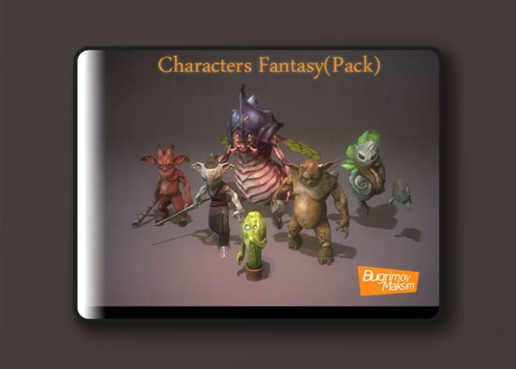 Fantasy Characters (Pack) v1.1 1 Fantasy Characters (Pack)