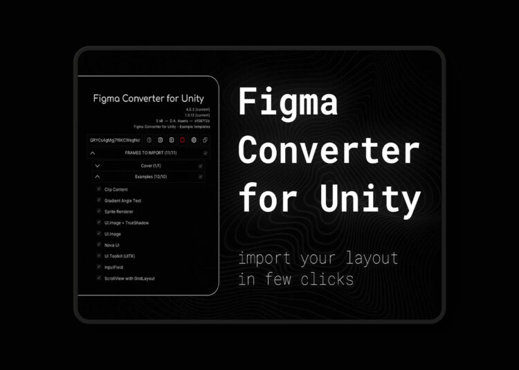Figma Converter for Unity v5.5.2 1 Figma Converter for Unity
