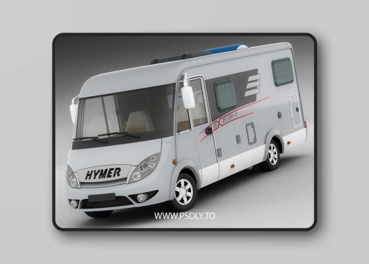 Hymer Exis Motorhome 3D Model 1 Hymer Exis Motorhome 3D Model