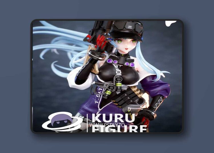 Kuru Figure – Girls Frontline – Klukai – 3D Print Model STL 1 Kuru Figure – Girls Frontline – Klukai – 3D Print Model STL