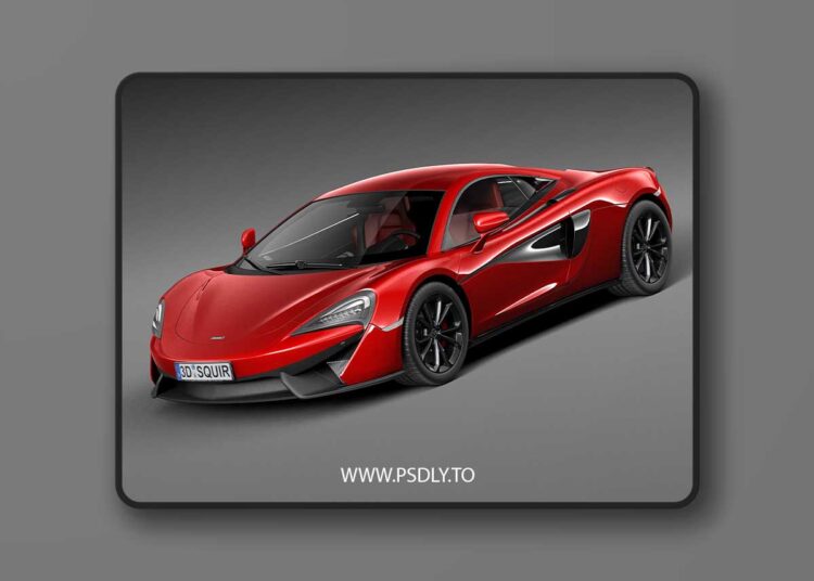 McLaren 540C Coupe 2016 3D Model 1 McLaren 540C Coupe 2016 3D Model