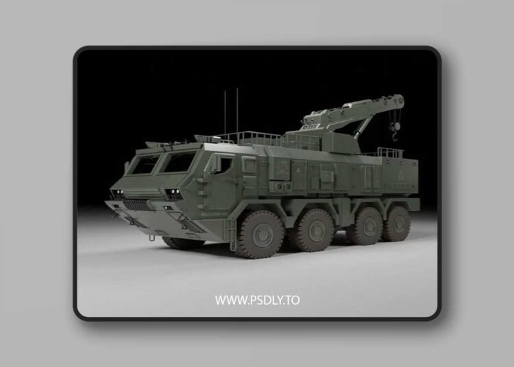 Military ARV Low-poly 3D Model 1 Military ARV Low-poly 3D Model