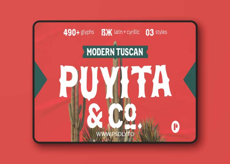 MyFonts - Puyita Font Family 1 MyFonts - Puyita Font Family