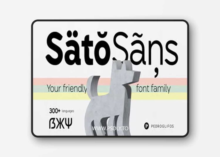 MyFonts - Sato Font Family 1 MyFonts - Sato Font Family