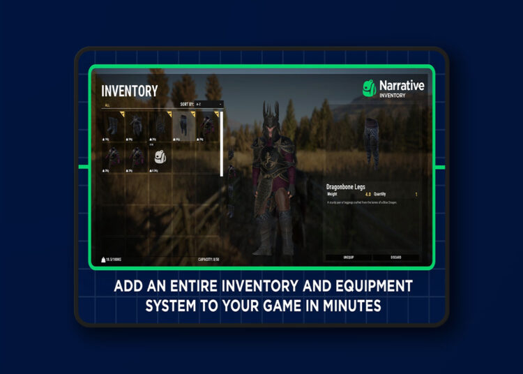 Narrative Inventory - Inventory & Equipment System v1.6 (5.4) 1 Narrative Inventory - Inventory & Equipment System