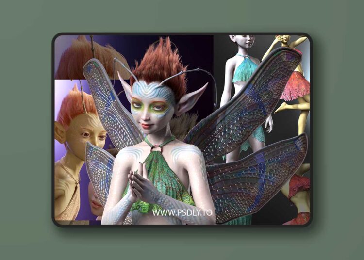 Orla Fae Bundle for Genesis 8 Female 1 Orla Fae Bundle for Genesis 8 Female