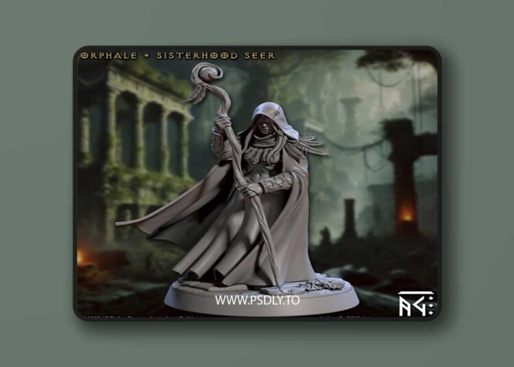 Orphale – Sisterhood Seer – 3D Print 1 Orphale – Sisterhood Seer – 3D Print