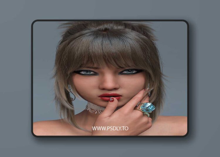 PN Sandra for Genesis 9 Poser 1 PN Sandra for Genesis 9 Poser