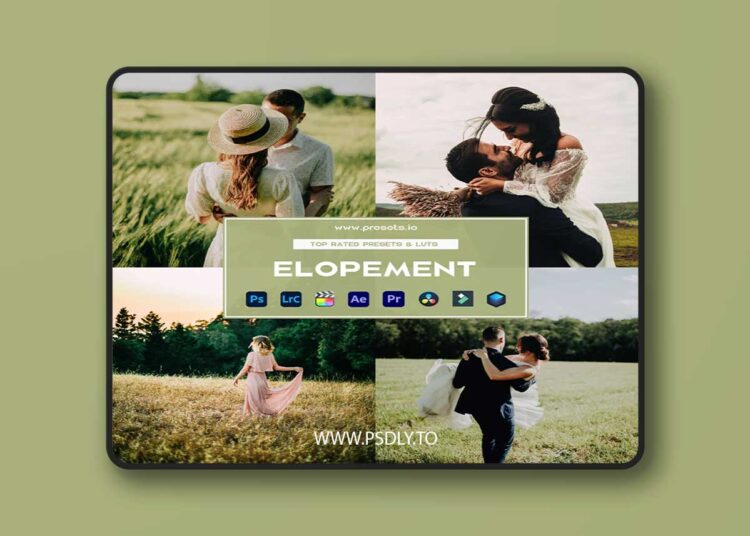 Presets.io – Elopement Preset Collection 1 Presets.io – Elopement Preset Collection