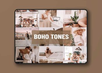 Psd Stack - Bohemian Tones Lightroom Presets