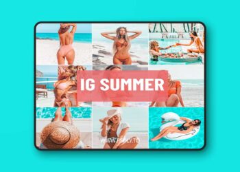 Psd Stack - IG Summer Lightroom Presets