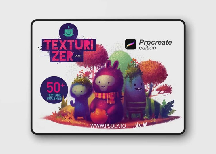 Texturizer Pro Brush Pack for Procreate 1 Texturizer Pro Brush Pack for Procreate