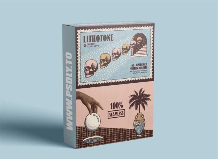 True Grit Texture Supply - Lithotone for Procreate 1 True Grit Texture Supply - Lithotone for Procreate