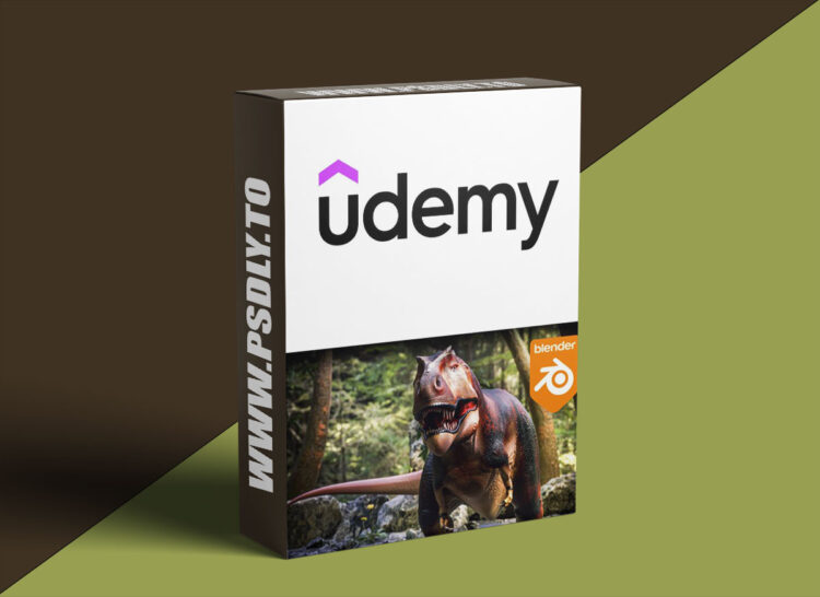 Udemy – Create a Tyrannosaurus Rex Dinosaur in Blender 3.0 + 1 Udemy – Create a Tyrannosaurus Rex Dinosaur in Blender 3.0 +