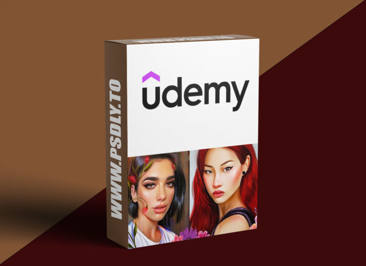 Udemy – Draw A Digital Portraits In Photoshop: Woman Illustrations 1 Udemy – Draw A Digital Portraits In Photoshop: Woman Illustrations