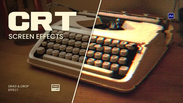 Videohive - CRT Screen Effects - 58201184 1 Videohive - CRT Screen Effects - 58201184
