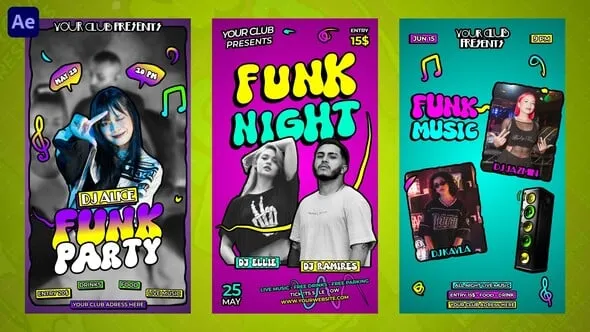 Videohive - Funk Party Instagram Reels - 58204911 1 Videohive - Funk Party Instagram Reels - 58204911