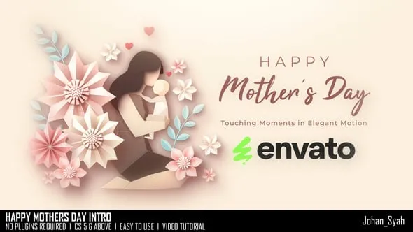 Videohive - Happy Mothers Day Intro - 57951409 1 Videohive - Happy Mothers Day Intro - 57951409